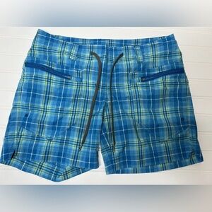 EXOFFICIO Shorts Womens Plaid 4 Hiking Outdoor.     54
